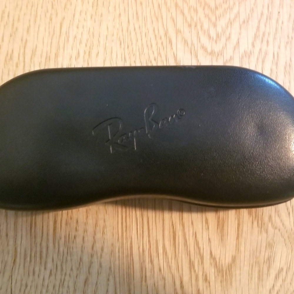 Ray-Ban black glasses case